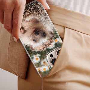 Süße Igel Handyhülle Tier Cover für iPhone 17 Pro max 16e 15 plus 14 13 12 mini 11 XR 8, Samsung S25 S24 Fe A16 A56 A17, Pixel 10 pro Bild 8