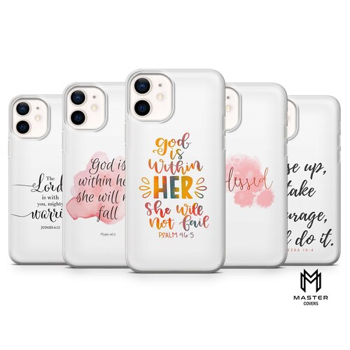 Christian Quotes Case Phone Jesus Cover for Iphone 1311xr8 | Etsy