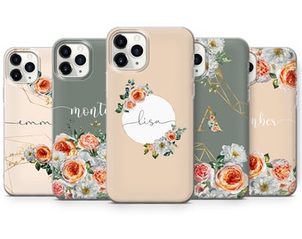 Peonies Phone Case Bespoke Cover for iPhone 15 pro max 14 13 12 mini 11 XR 7 8 Samsung S24 S23 ultra S22 S21 S20 S10 A15 A54 A53 Pixel 8A 7