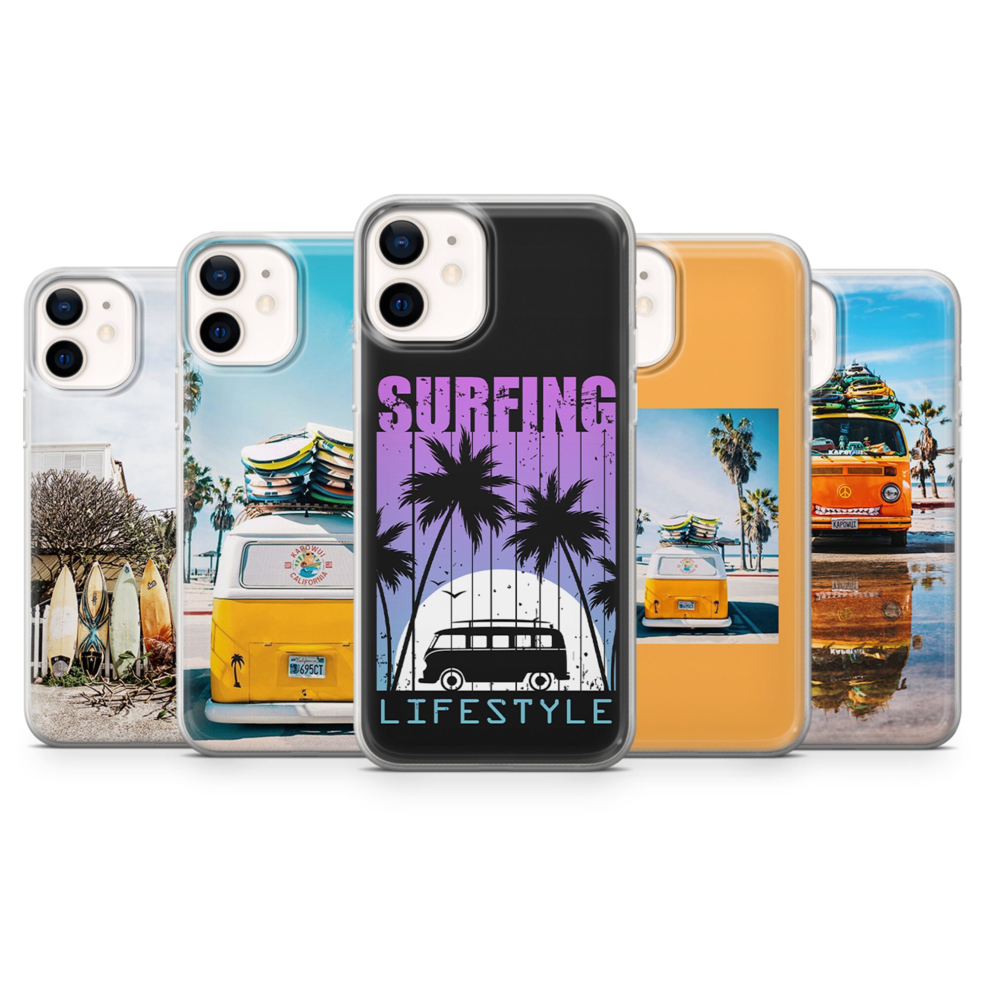 Surfing phone case surf cover for iPhone 11 12 7 8 X Xs Etsy