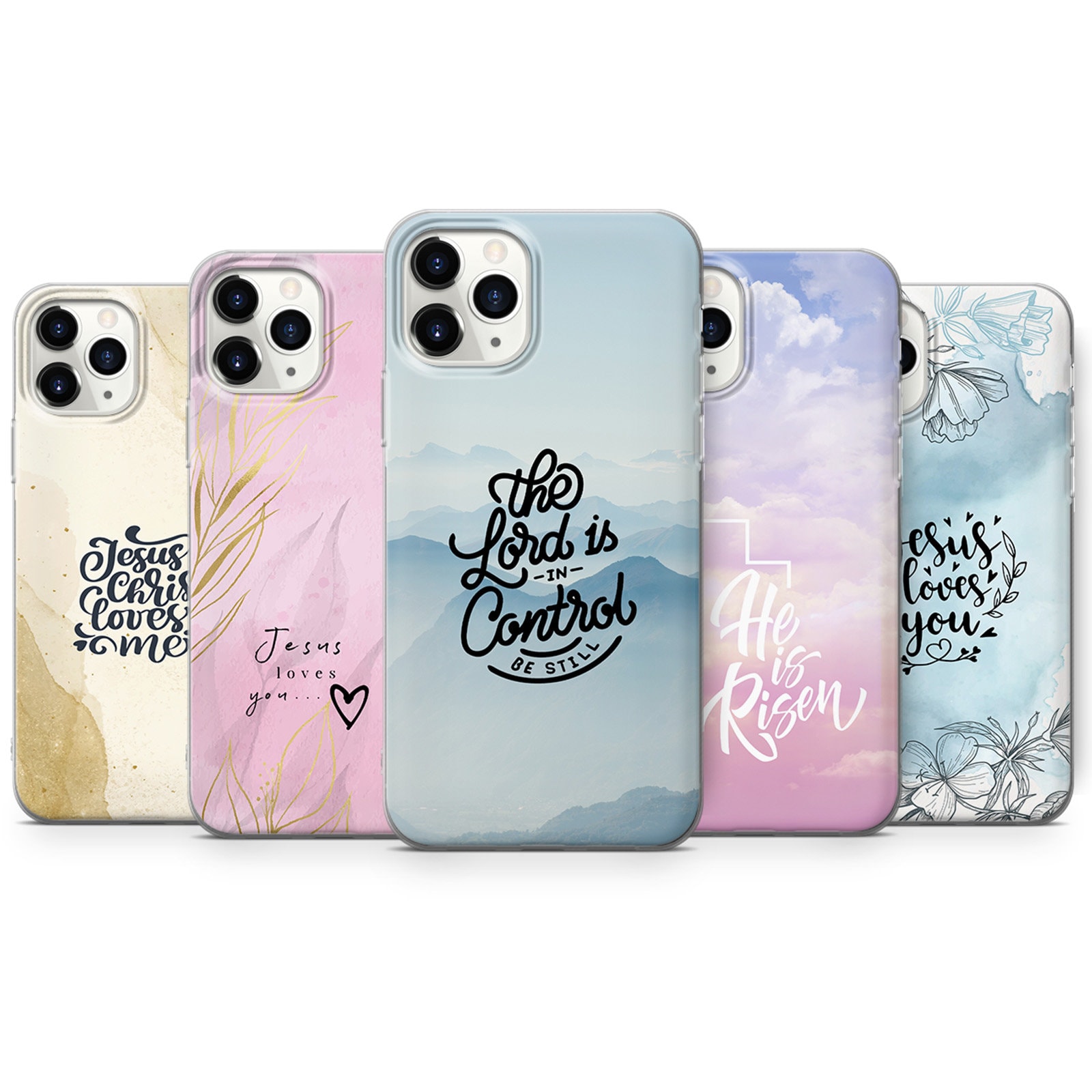 Christian Quotes phone case for iPhone 11 12 7 8 X XR Etsy