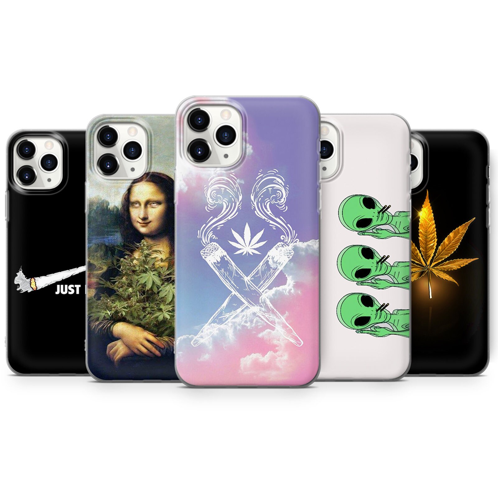 Marijuana phone case Weed Cannabis cover for iPhone 11 12 Etsy