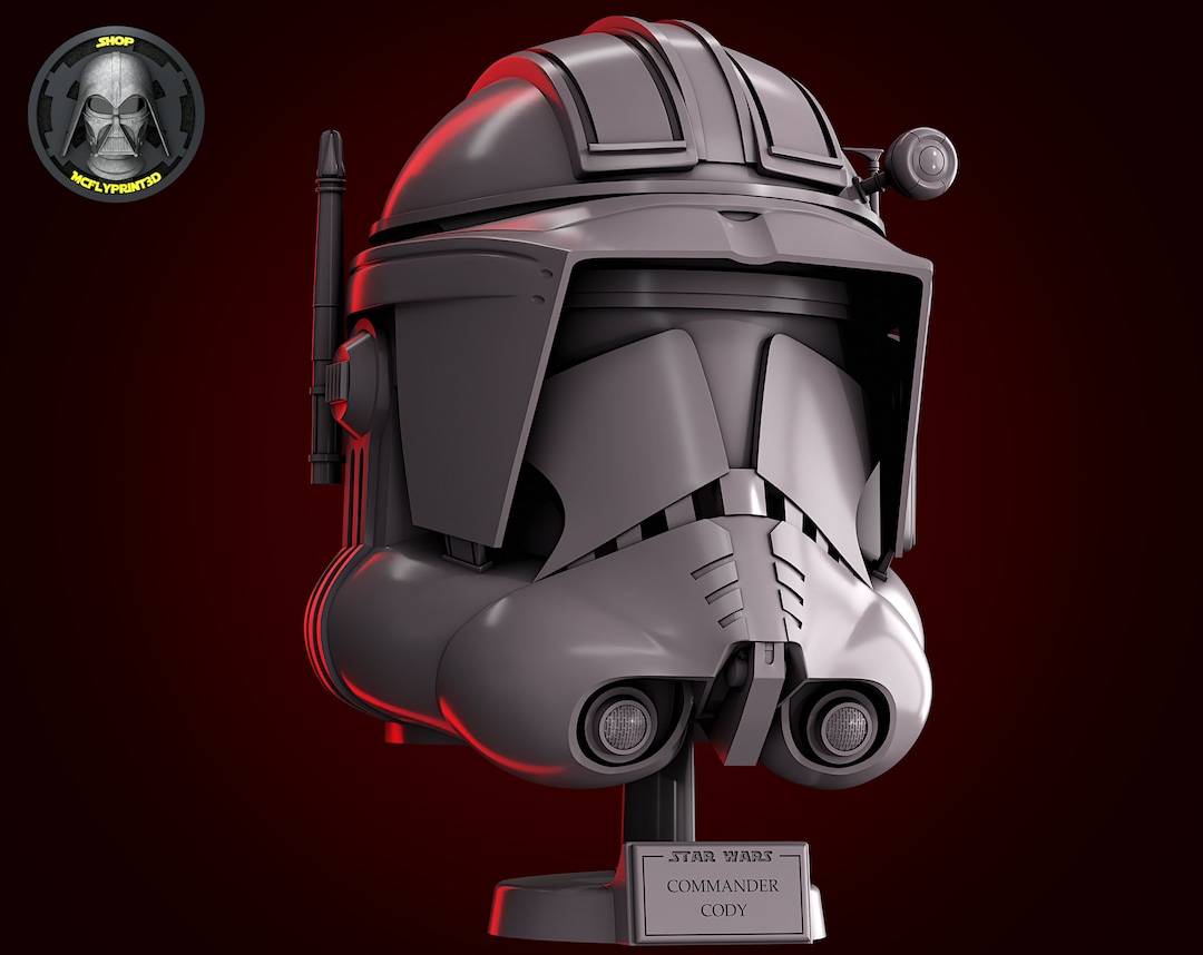 Commander Cody Phase 2 Helmet Life Size - Etsy