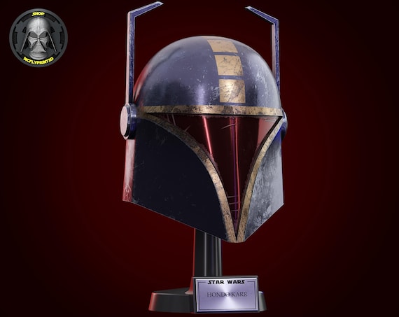 Hondo Karr - Mandalorian - Helmet 3D - Etsy
