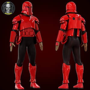Guard Praetorian - Beskar - Helmet + Armor 3D