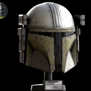 Mandalorian - Seasons 3 - Custom 01 - Helmet 3D