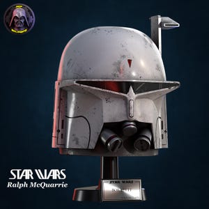 Boba Fett V1 - Ralph McQuarrie - Casco 3D