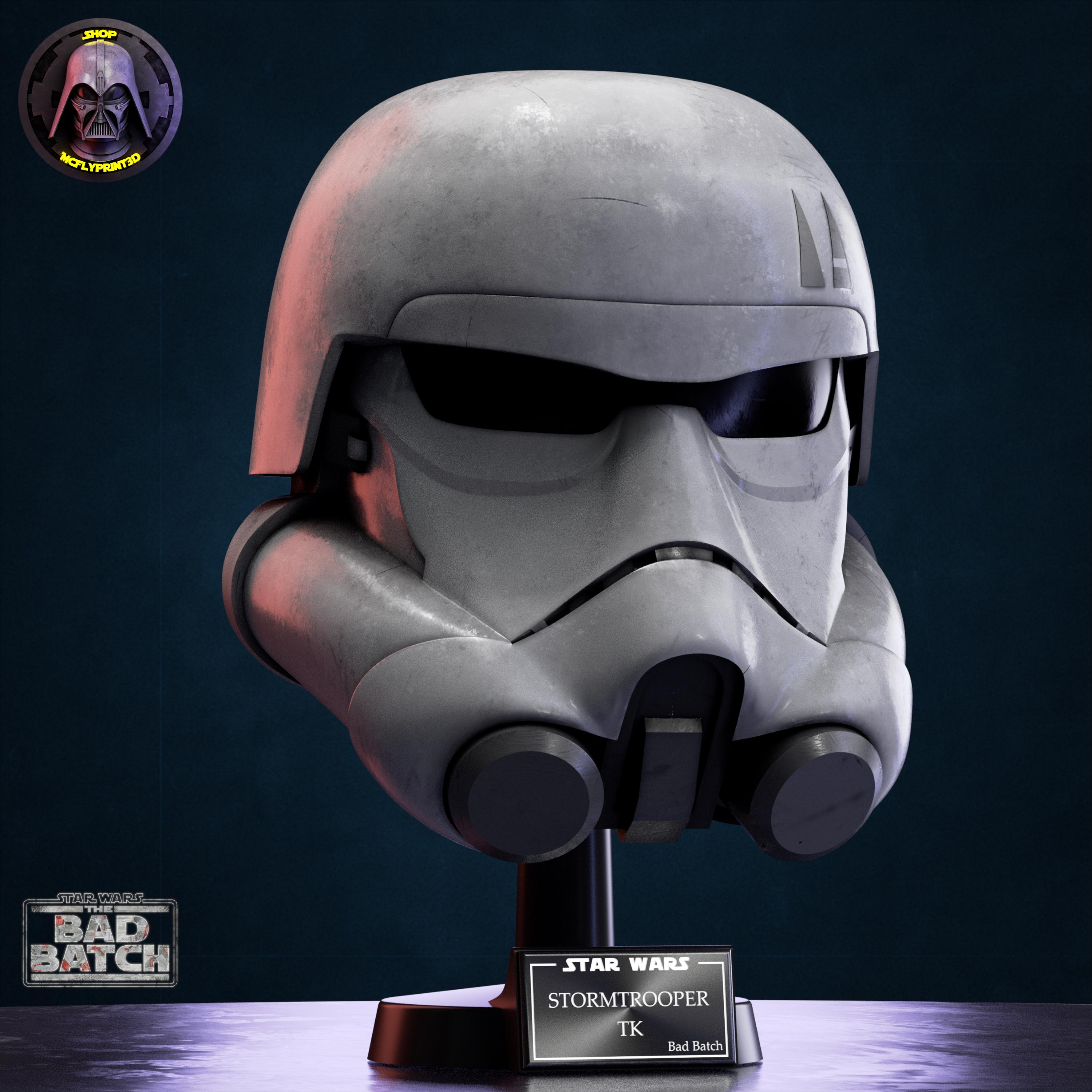 ストームトルーパー TK - バッドバッチ - ヘルメット 3D - Etsy 日本