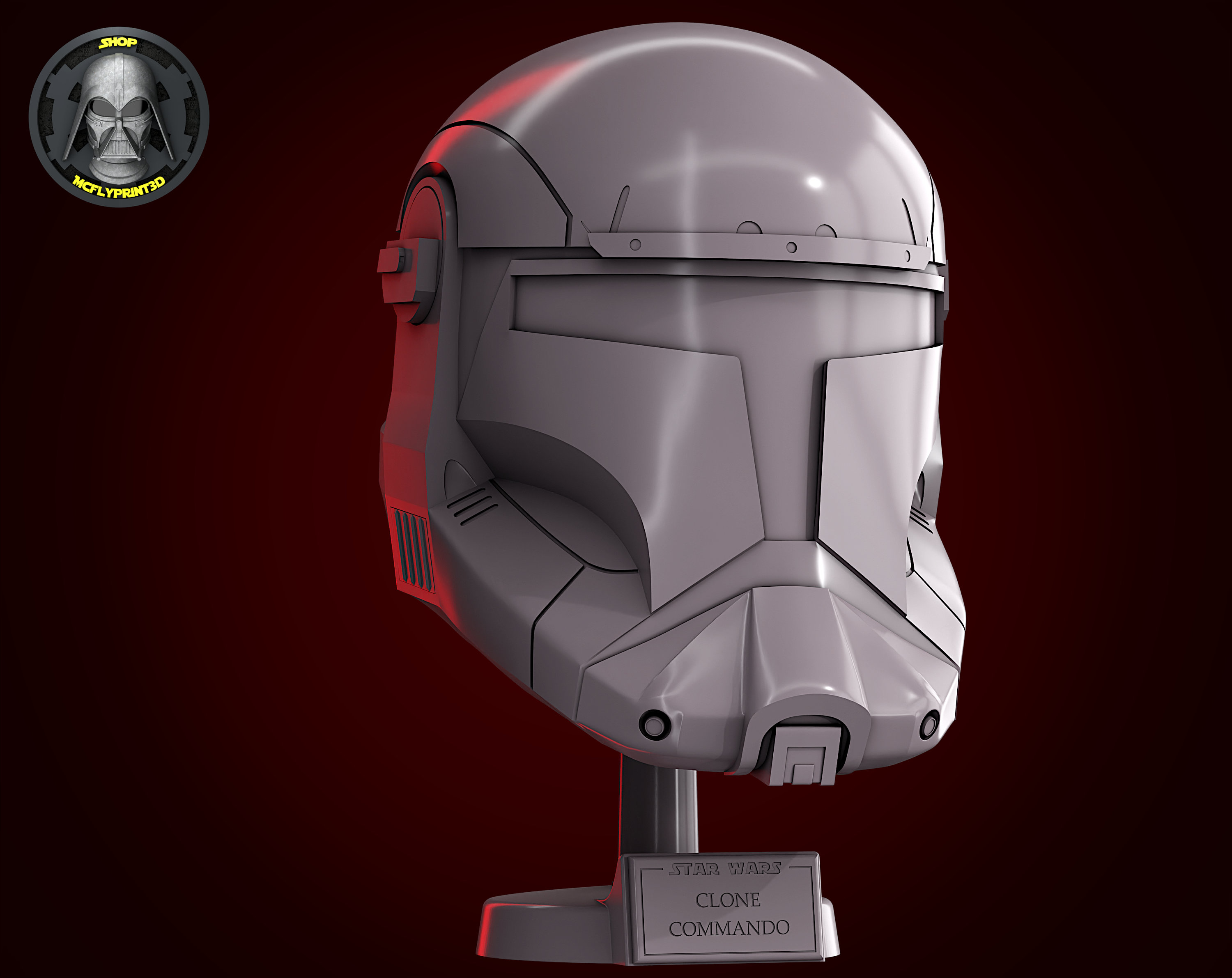 クローンコマンドー - 3Dヘルメット - Etsy 日本