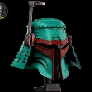 Boba Fett & Jango Fett - Ronin Version - Helmet 3D