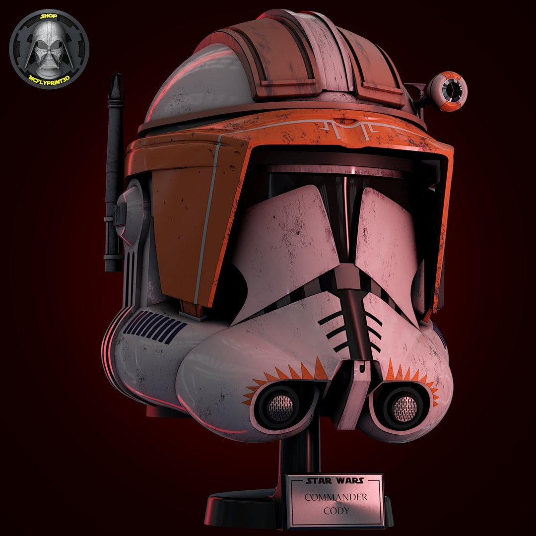 Commander Cody Phase 2 Helmet Life Size - Etsy