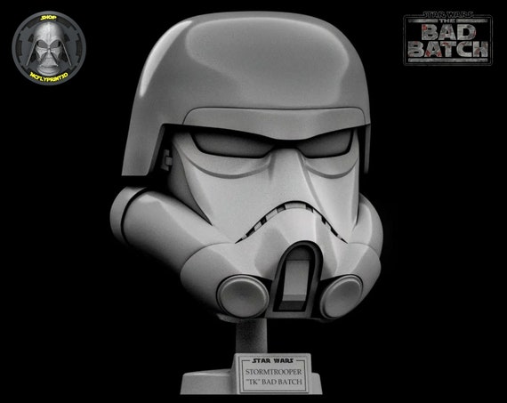 Stormtrooper TK V2 Bad Batch Cartoon Style Life | Etsy