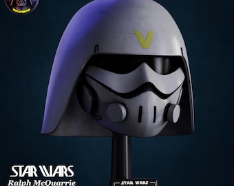 Snowtrooper - Ralph McQuarrie - Helmet 3D