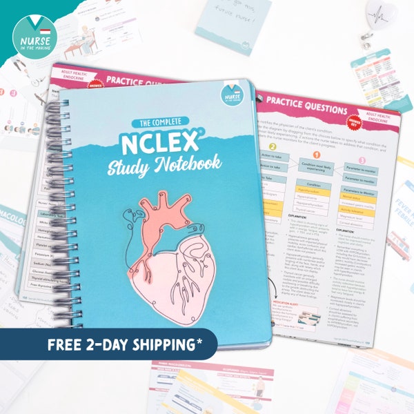 The Complete NCLEX Study Notebook | New & Improved for NGN