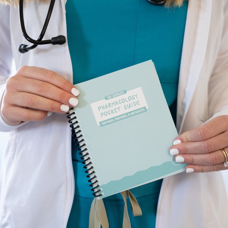 Pharmacology Pocket Guide | 80+ of the most common Suffixes, Prefixes, & Antidotes image 5