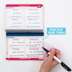 Med Term Label Lab Workbook - Etsy