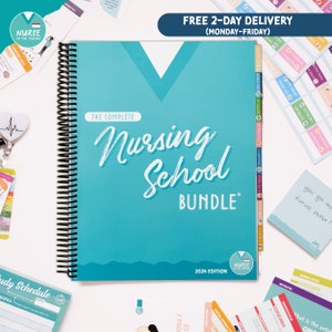 The Complete Nursing School Bundle®  | 2024 Edition | PRINTED & SHIPPED