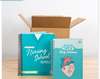 The Complete Nursing School Bundle® | 2027 Edition | Spiral Bound
