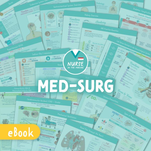 Med Surg Study Guide | 152 Pages | 2026 Edition | Nursing Notes | eBook