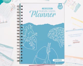 The Complete Nursing School Planner | Undated | 12 months