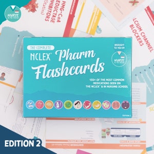 The Complete NCLEX Pharmacology Flashcards