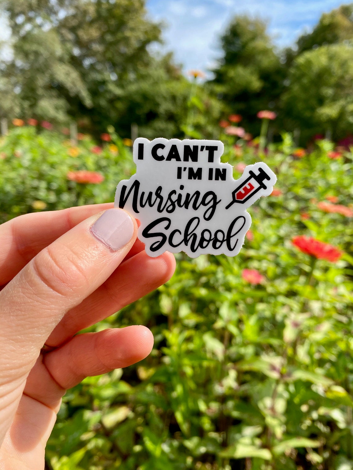 Nursing Sticker Bundle 8 Stickers Vinyl Sticker Durable Etsy