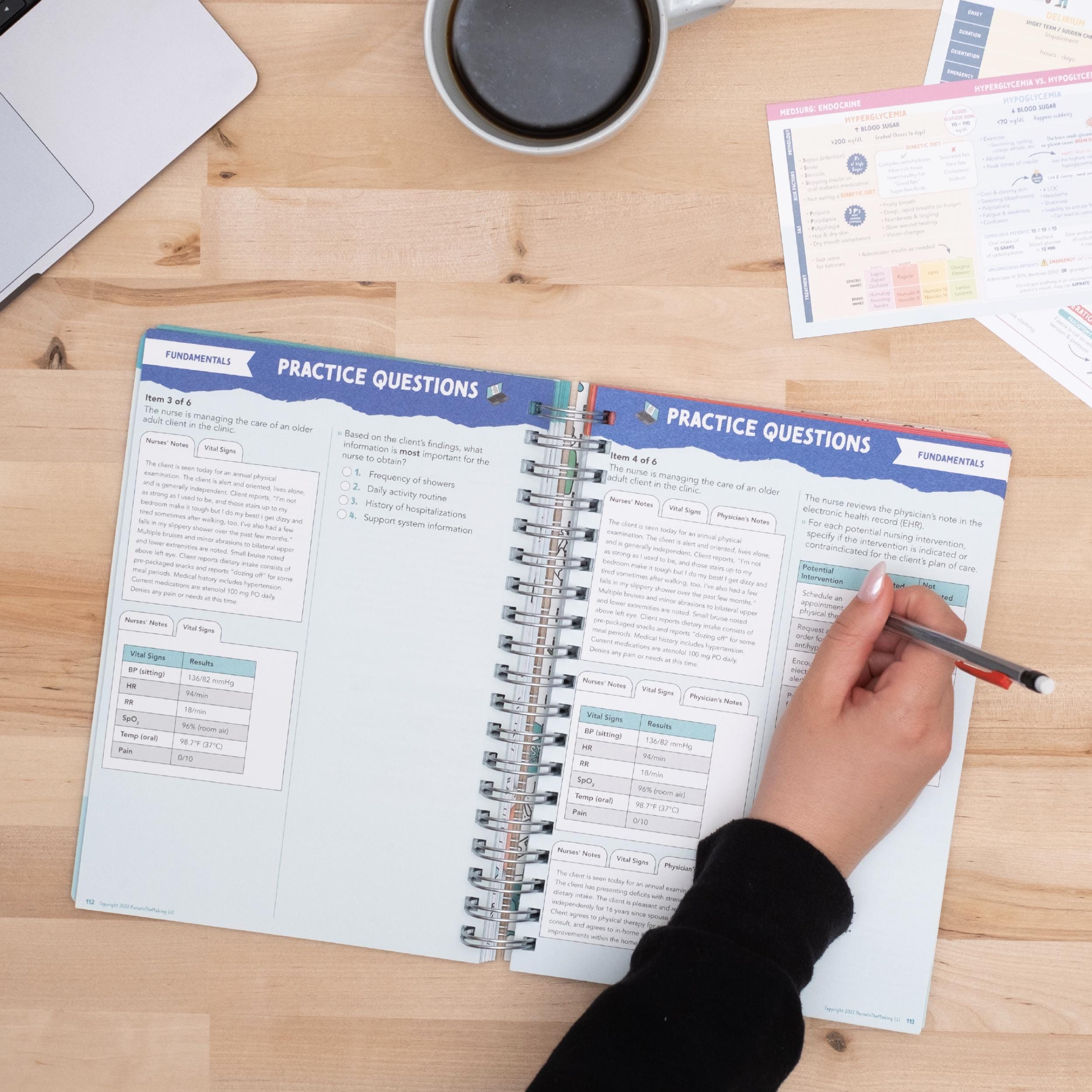 Complete Notebook The Complete NCLEX Study Notebook | New & Improved for NGN - Etsy