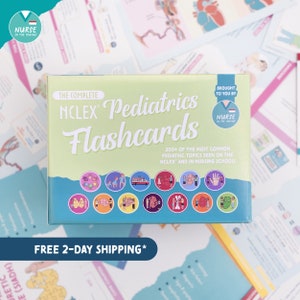 The Complete NCLEX Pediatrics Flashcards