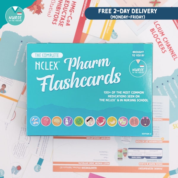 The Complete NCLEX Pharmacology Flashcards