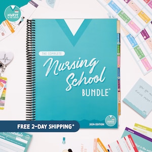 The Complete Nursing School Bundle®  | 2024 Edition | PRINTED & SHIPPED