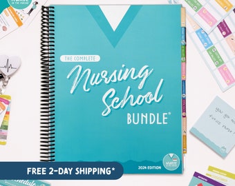 The Complete Nursing School Bundle®  | 2024 Edition | PRINTED & SHIPPED