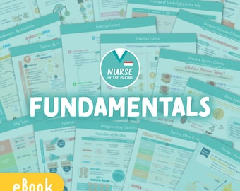 Fundamentals Study Guide | 57 Pages | 2026 Edition | Nursing Notes | eBook