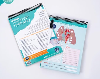 The Complete Laminated Study Templates | Nursing School