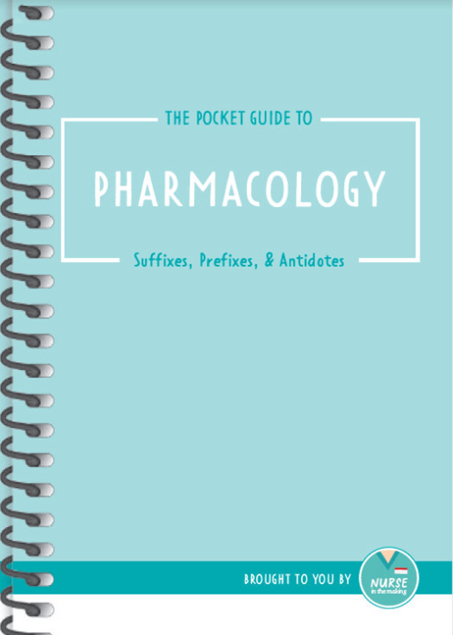 Pharmacology Pocket Guide 80 of the most common Suffixes Etsy