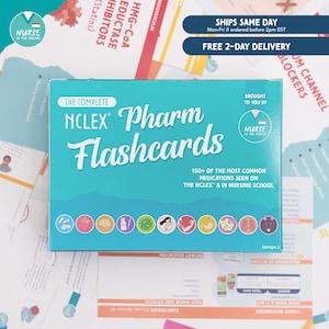 The Complete NCLEX Pharmacology Flashcards