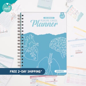 The Complete Nursing School Planner | Undated | 12 months