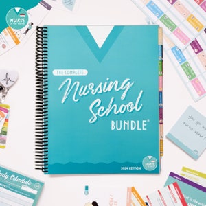 The Complete Nursing School Bundle®  | 2024 Edition | PRINTED & SHIPPED