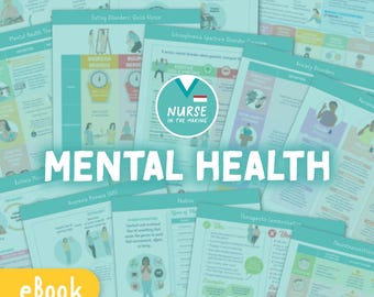 Mental Health Study Guide | 18 Pages | 2026 Edition | Nursing Notes | eBook