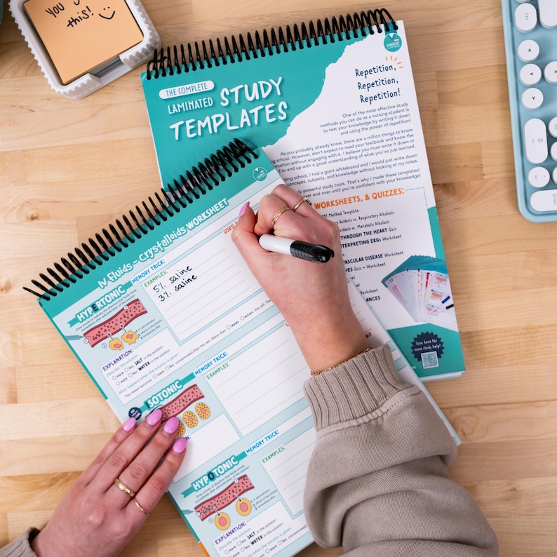 The Complete Laminated Study Templates | Nursing School image 2