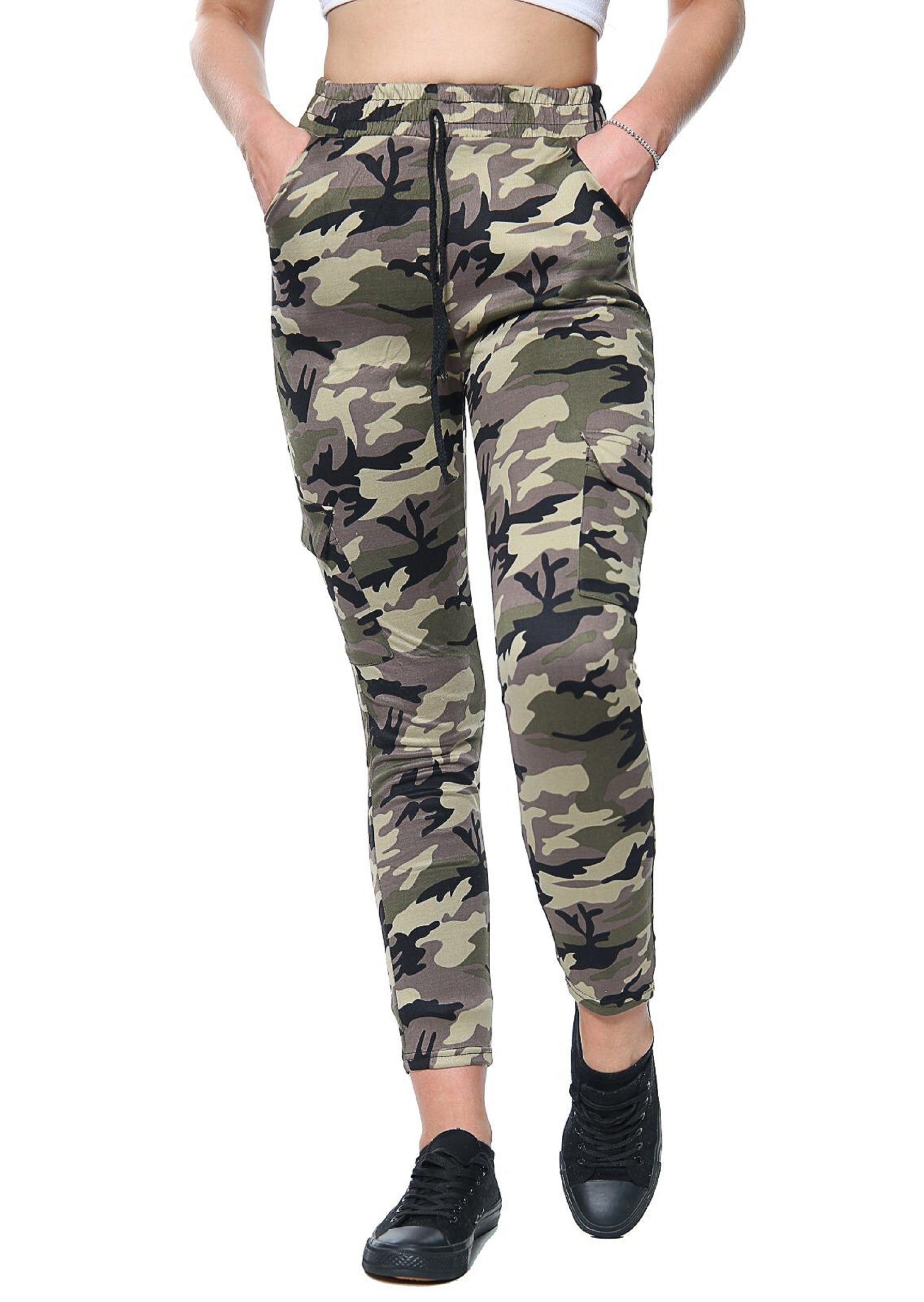 Ladies Women's Camouflage Leggings side 24 pockets Etsy