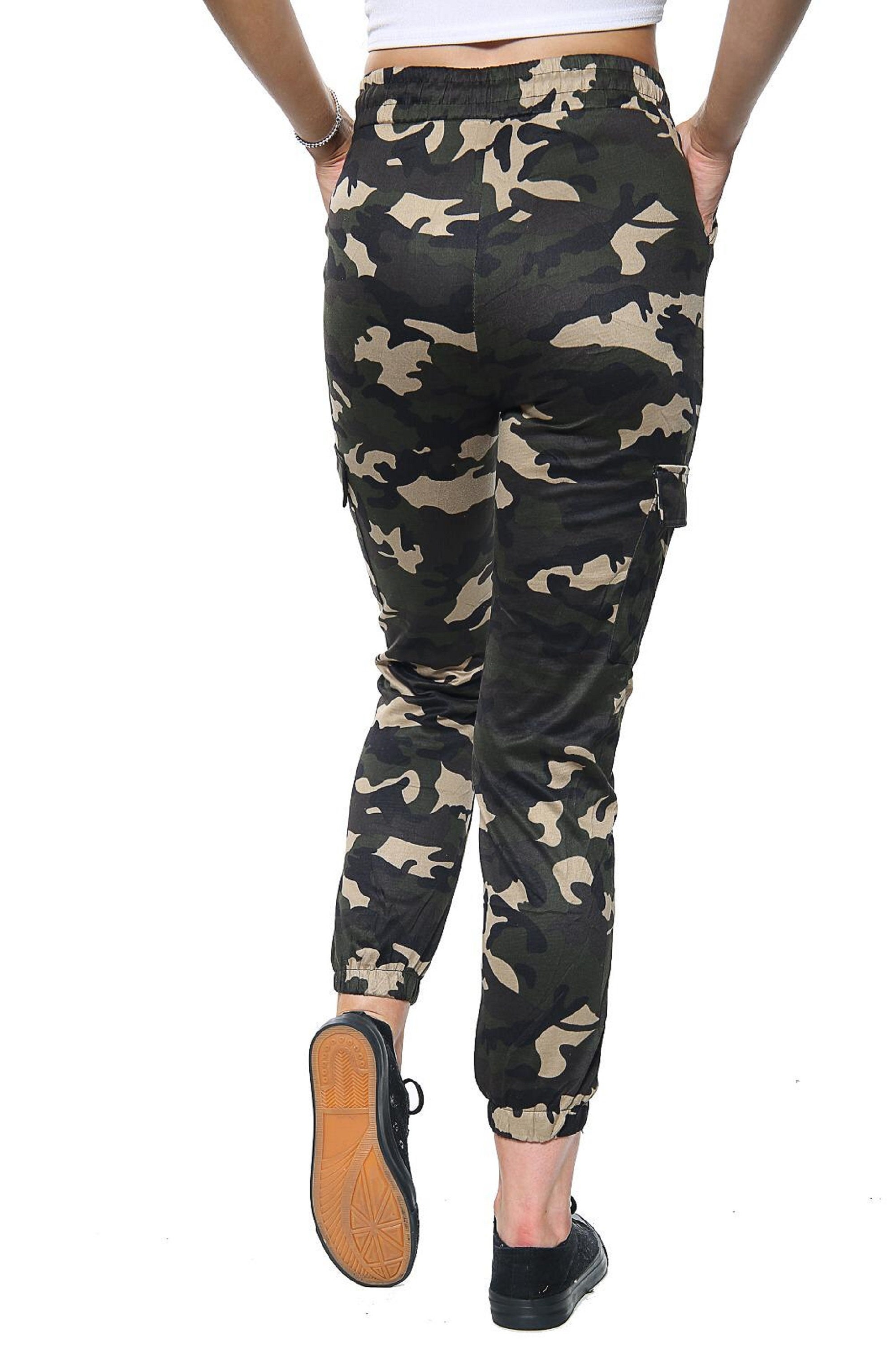 Ladies Women's Camouflage Leggings side 24 pockets Etsy