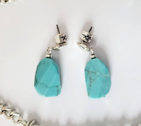 Kenneth Cole New York Turquoise Jewelry Set - image 3