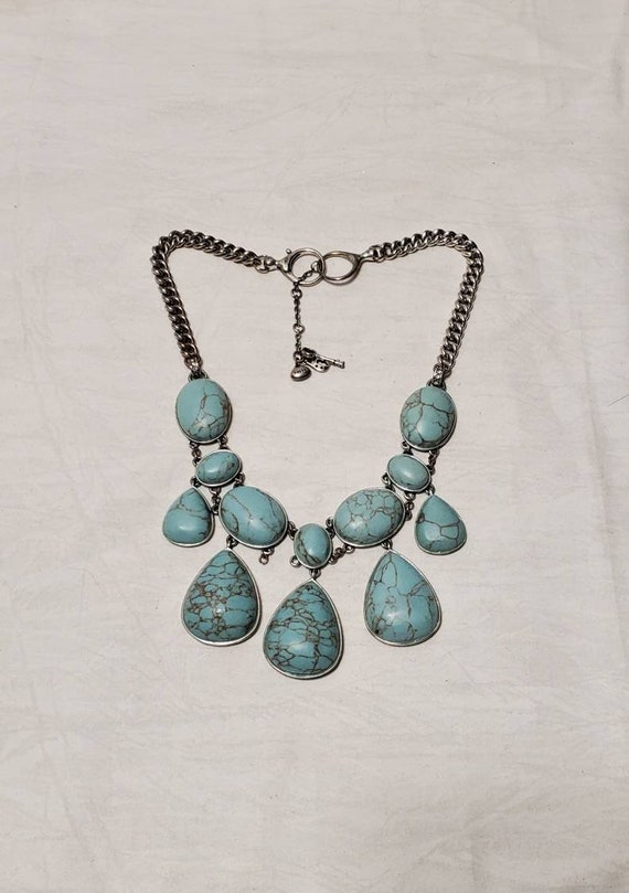 Fossil Statement Necklace - image 3