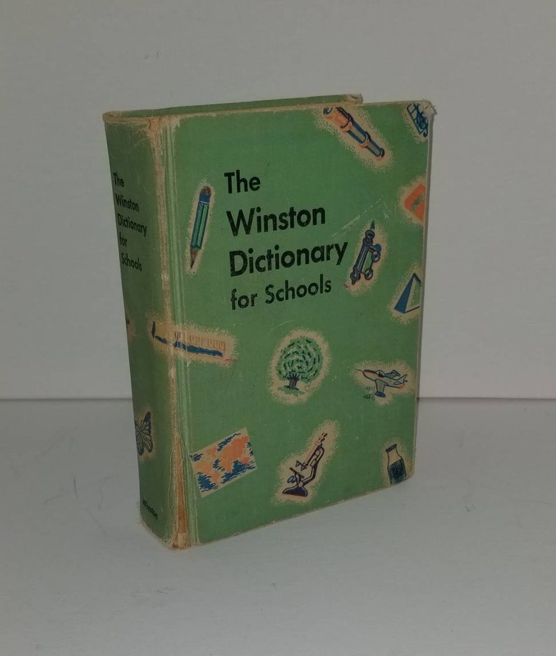 The Winston Dictionary for Schools hardcover Etsy