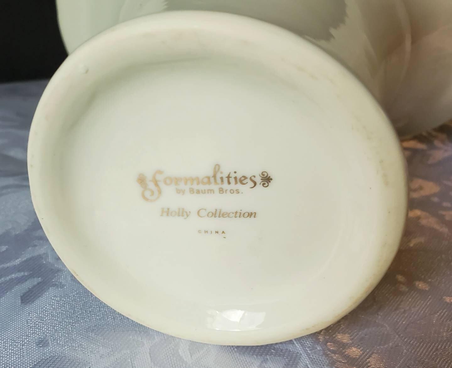 Formalities by Baum Brothers Holly Collection Basket - Etsy