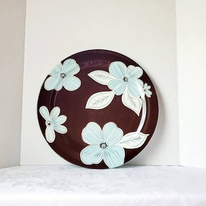 Laurie Gates Cafe Blues 15&quot; Serving Platter