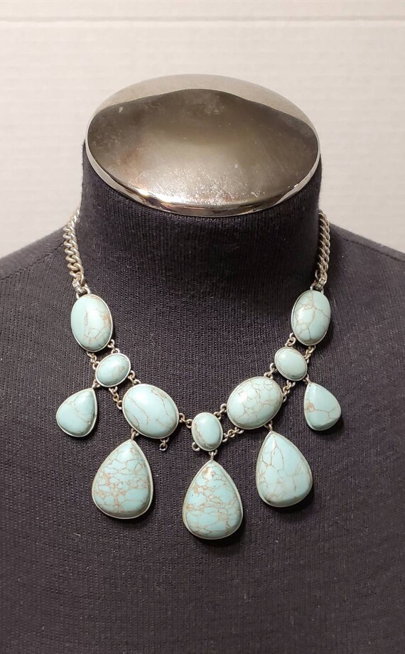 Fossil Statement Necklace - image 6