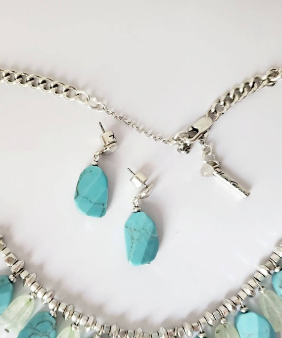 Kenneth Cole New York Turquoise Jewelry Set - image 4