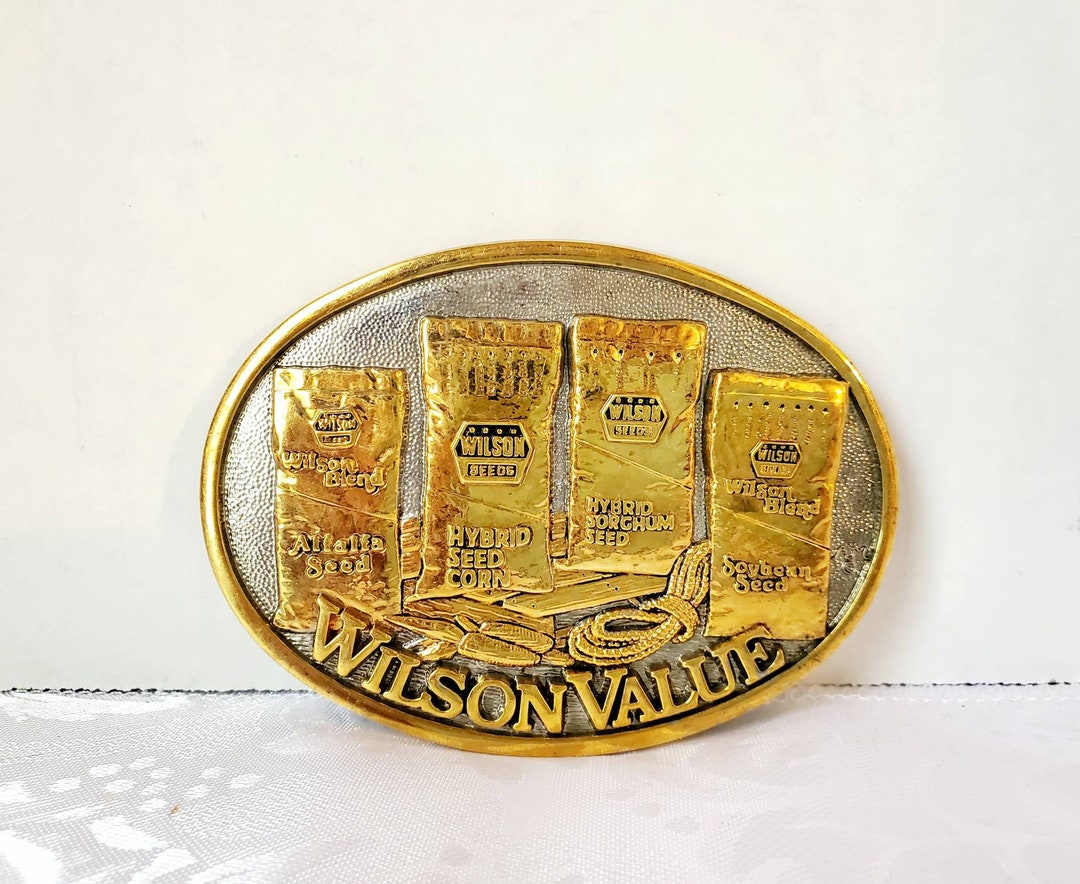 Award Design Medals Inc. Wilson Value Seed Belt Buckle - Etsy