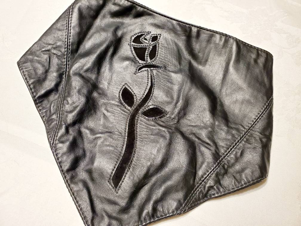 Women's Motorcycle Face Mask - Half Face Full Black Leather Mask - Etsy